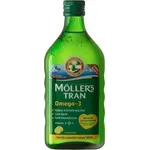 Moller`s Cod Liver Oil Lemon - Μουρουνέλαιο Λεμόνι, 250ml