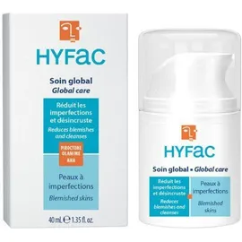Biorga Hyfac Plus Creme Soin Keratolytique AHA - Σμηγματορρυθμιστική Κρέμα Προσώπου, 40ml