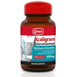Lanes Kcaligram Glucomannan - Συμπλήρωμα Διατροφής Για Αδυνάτισμα, 60 κάψουλες