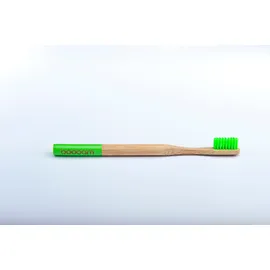 Boobam Brush Style Medium Green - Οδοντόβουρτσα Ενηλίκων Από Φυσικό Μπαμπού, 1 τεμάχιο