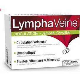 3C Pharma Lymphaveine Circulations - Συμπλήρωμα Διατροφής Για Την Κυκλοφορία Του Αίματος, 60 ταμπλέτες