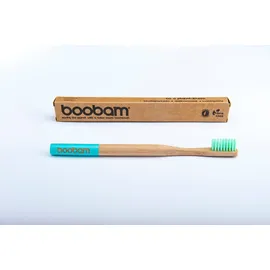 Boobam Brush Style Light Blue Adult Medium - Οδοντόβουρτσα Ενηλίκων Μέτριας Σκληρότητας, 1 τεμάχιο