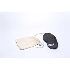 Boobam Bamboo Charcoal Makeup Remover Pads - Επιθέματα Ντεμακιγιάζ, 10 τεμάχια