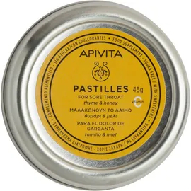 Apivita Παστίλιες Με Μέλι & Θυμάρι 45g