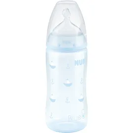 Nuk First Choice Plus Baby Blue - Μπιμπερό Με Θηλή Σιλικόνης 0-6m, 300ml (Κωδικός: 10741021)