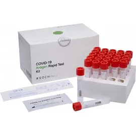 Koch Rapid Test Covıd-19 Antigen Kıt με Ρινικό Επίχρισμα 25τμχ