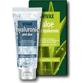 VIVAX Hyaluronic &amp; Aloe Cream Καταπραϋντική &amp; Ενυδατική Κρέμα Προσώπου &amp; Σώματος 75ml