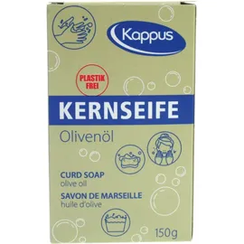 KAPPUS Kernseife Soap Σαπούνι Προσώπου &amp; Σώματος με Άρωμα Λάδι Ελιάς 150gr 1τμχ