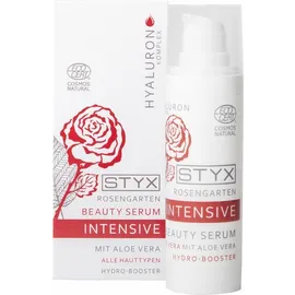STYX Rosengarten Intensive Beauty Serum Ενυδατικός Ορός Προσώπου με Αλόη Βέρα, Τριαντάφυλλο &amp; Υαλουρονικό Οξύ 30ml