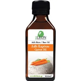 BIOLEON Λάδι Βάσης Καρότου για Αντιγήρανση &amp; για την Αντιμετώπιση των Δερματικών Παθήσεων για Ξηρό Δέρμα 100ml