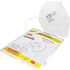 Jada JD-999 Μάσκα Προστασίας FFP3 PFE99% σε Λευκό χρώμα 1τμχ