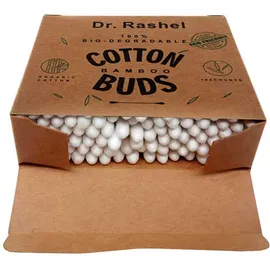 Οικολογικές Βιοδιασπώμενες Μπατονέτες από Bamboo DR Rashel 100 Τεμάχια
