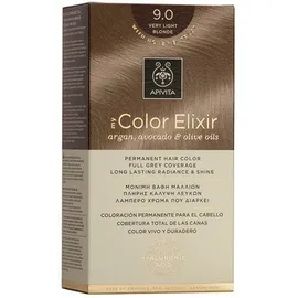 Apivita My Color Elixir Argan Avocado & Olive Oils Μόνιμη Βαφή Μαλλιών 9.0 Ξανθό Πολύ Ανοιχτό