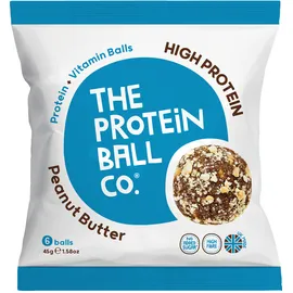 The Protein Ball Co Μπαλίτσες Πρωτεϊνης Peanut Butter 6 Τεμάχια - 45gr