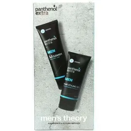 MEDISEI Promo Panthenol Extra Men`s Theory with 3in1 Face, Body & Hair Cleanser 200ml & Hair Styling Gel 150ml