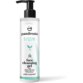 PANDROSIA Τζελ καθαρισμού προσώπου με βιολογική αλόη, βιολογικό λάδι ελιάς & τεϊόδεντρο
