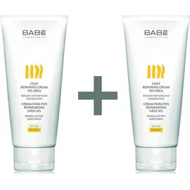 Babe Promo Foot Repairing Cream 10% Urea 2x100ml Επανορθωτική Κρέμα Ποδιών με Ουρία