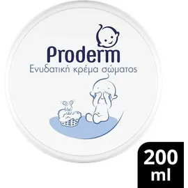 Proderm Βρεφική Ενυδατική Κρέμα Σώματος 0-12 Μηνών 200ml