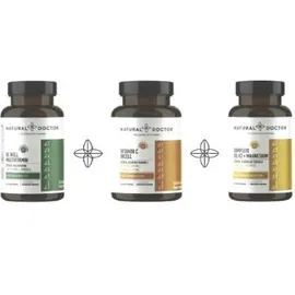 Natural Doctor Be Well Multivitamin + Vitamin C Incell + Complete D3, K2 & Magnesium