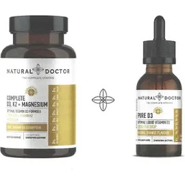 Natural Doctor Complete D3, K2 & Magnesium + Pure D3