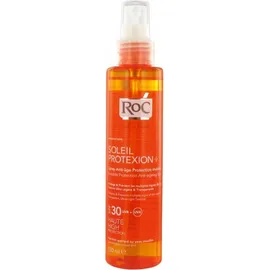 ROC Soleil Protexion+ Invisible Anti-Ageing Spray Suncream Sun Lotion Αόρατο Σπρέι Αντιγήρανσης με SPF30+ για Πρόσωπο &amp; Σώμα 150ml