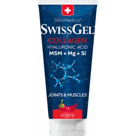 Swiss Gel Collagen Forte θερμαντική κρέμα με θαλάσσιο κολλαγόνο και υαλουρονικό 200ml