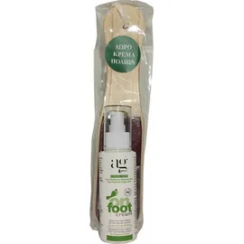 Ag Pharm Ξύλινη Ράσπα Ποδιών 2 Όψεων και Δώρο Αναπλαστική Κρέμα Ποδιών On Foot Cream 100ml