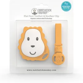 Munchkin Soother Clip Flat Lion Teether
