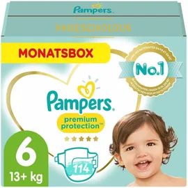Pampers Πανες Premium Care Monthly Pack (114τεμ) Νo6 (13+kg)