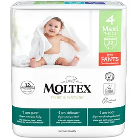 Moltex pure + nature maxi pants πανα βρακακι no4 7-12kg 22 τεμαχίων