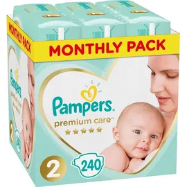 Pampers Premium Care Monthly Pack Νο2 (4-8kg) 240τεμ
