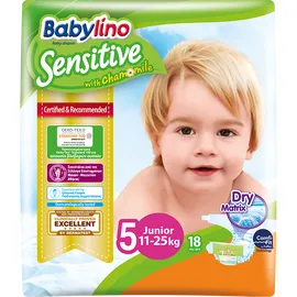 MEGA Babylino Junior Νο.5 (11-25 kg) Απορροφητικές Παιδικές Πάνες, 18 τεμάχια