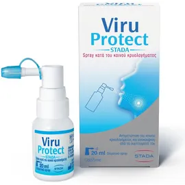 DEMO ViruProtect Stada Αντι-ιικό Σπρέι Λαιμού κατά του Κοινού Κρυολογήματος με Γλυκερίνη & Θρυψίνη, 20ml
