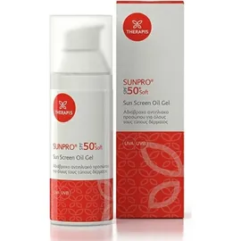 THERAPIS SUNPRO SPF50+ FACE SUN SCREEN GEL 50ML
