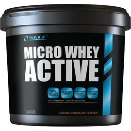 SELF OMNINUTRITION MICRO WHEY ACTIVE 4KG ΓΕΥΣΗ ΜΠΑΝΑΝΑ-ΣΟΚΟΛΑΤΑ