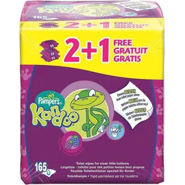 KANDOO ΜΑΝΤΗΛΑΚΙΑ ΚΑΘΑΡΙΣΜΟΥ (2+1 ΔΩΡΟ) ΜΕ ΑΡΩΜΑ ΠΕΠΟΝΙ 165ΤΜΧ