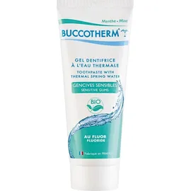 BUCCOTHERM SENSITIBE GUMS ORGANIC TOOTHPASTE WITH FLUORIDE 75ml