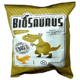 Biosaurus Παιδικά γαριδάκια Δεινοσαύρος μίνι με τυρί (χωρις γλουτένη) 15gr (για 12+ μηνών)
