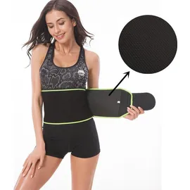 Johns Waist Trimmer Ζώνη Αδυνατίσματος Μαύρη S