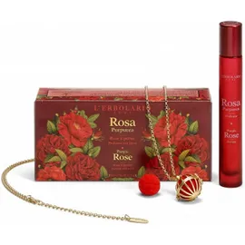 L'Erbolario Rosa Purpurea Beauty Set Porter Άρωμα 15ml & Κολιέ Κόσμημα