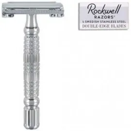 Rockwell Razors R1 White Chrome Safety Razor