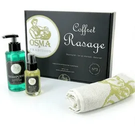 Osma Tradition Beard Set No3 (Beard Shampoo 200ml - Beard Oil 50ml - Πετσέτα Ξυρίσματος 30 χ 30 )