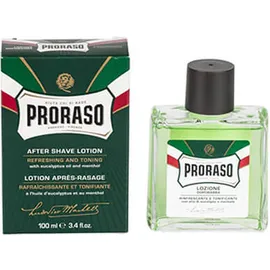 Proraso Aftershave Splash - Menthol and Eucalyptus - 100ml