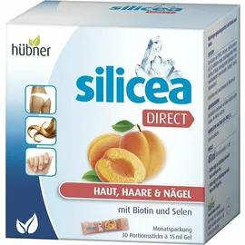 HUBNER Original Silicea Direct Apricot Συμπλήρωμα Διατροφής για Υγιή Μαλλιά-Δέρμα-Νύχια 30 φακελίσκοι x 15ml