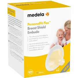 Medela Flex PersonalFit™ Χοάνη Θηλάστρου Μέγεθος M (Medium – 24 χιλ.), 2 τεμάχια