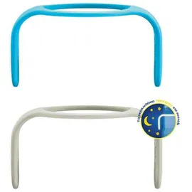 Mam Hold my Bottle Day & Night 0m+ Σετ Λαβές για Εκπαιδευτικά Ποτηράκια Χρώμα Μπλε / Λευκό 2 Τεμάχια [421]