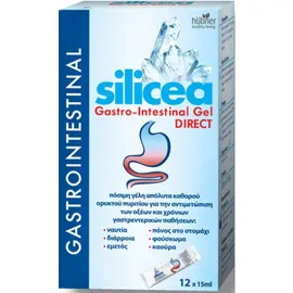 HUBNER Silicea Gastro Intestinal Gel Πόσιμη Γέλη Γαστρεντερικών Παθήσεων 12x15ml