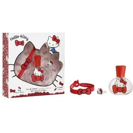 HELLO KITTY Set με Eau de Toilette Παιδική Κολώνια 30ml, Δαχτυλίδι &amp; Βραχιόλι για Παιδιά 3+ ετών