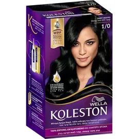 Wella Koleston Βαφή Μαλλιών Νο 1/0 Βαθύ Μαύρο 50ml