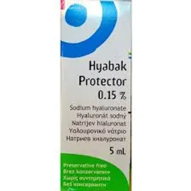 HYABAK - Protector 0,15% Eye drops Υαλουρονικού Νατρίου 5ml